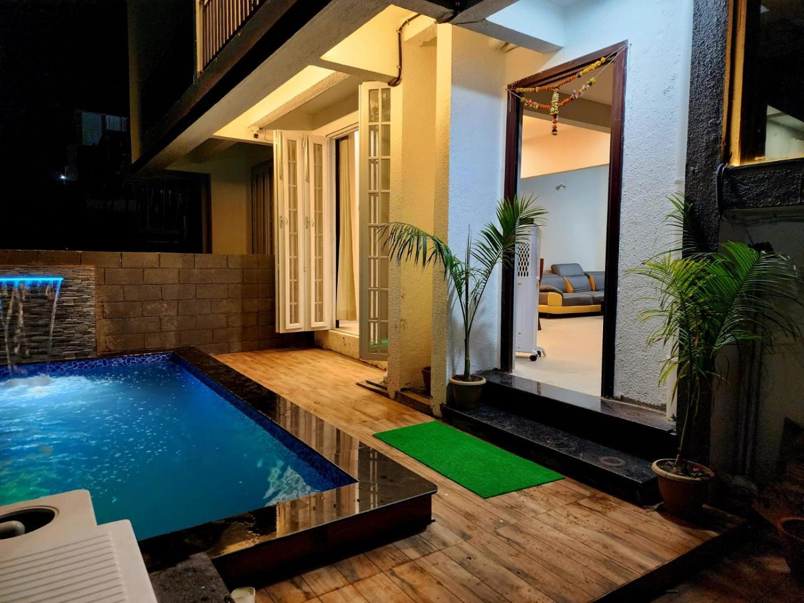 Genz Villa Ll Swimming Pool Ll Ac Ll Bbq Ll 2Bhk โลนาวาลา ภายนอก รูปภาพ